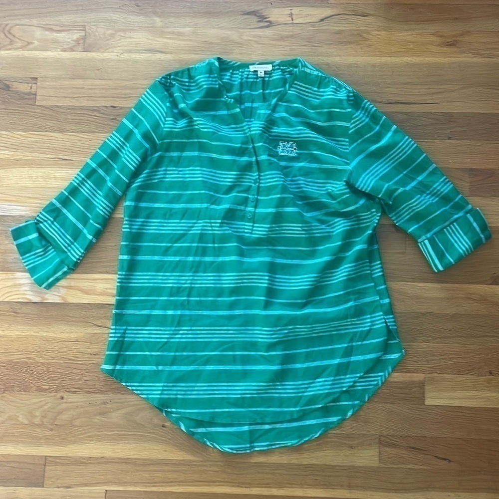 Marshall University green tunic medium